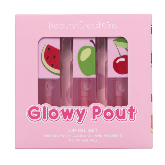 Beauty Creations Glowy Pout Lip Oil Set