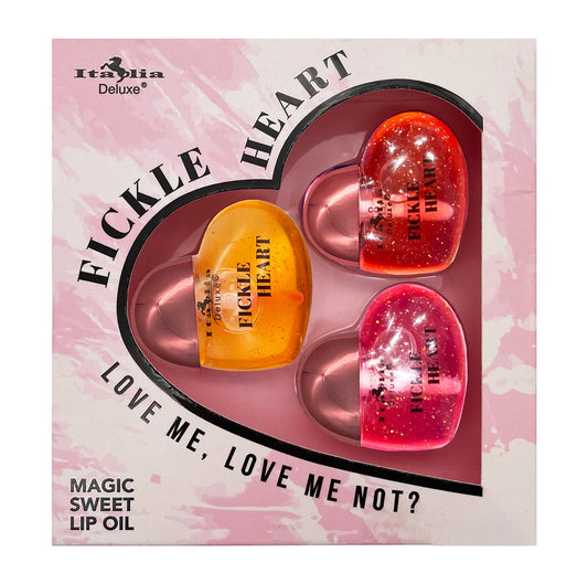 Italia Deluxe - Fickle Heart Magic Lip Oil Set