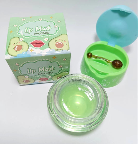 Avocado Lip Mask Lip Balm for Dry Skin,Dull Lips,Lip Wrinkless,Rough and chapped Lips uses