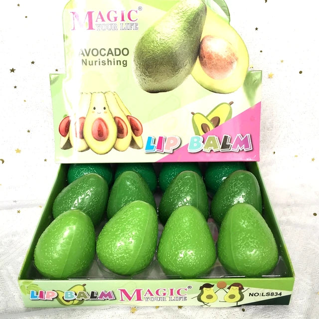 Magic Avocado Lip Balm Lip Gloss Moisturizing Care Anti-Dry Lip Mask Lipstick