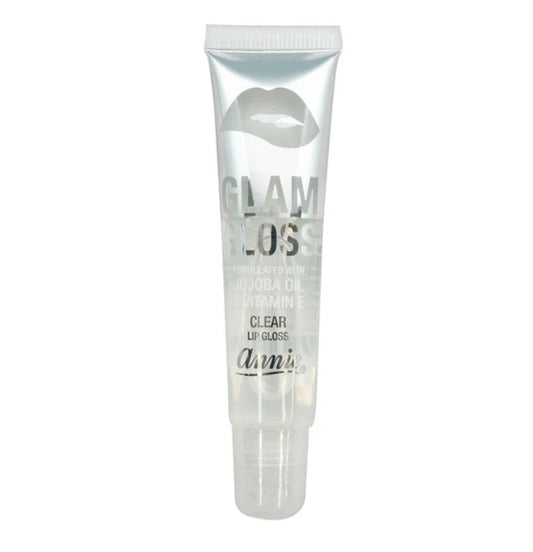 Ultra Shine Glam Gloss Lipgloss infused with jojoba oil and vitamin E.