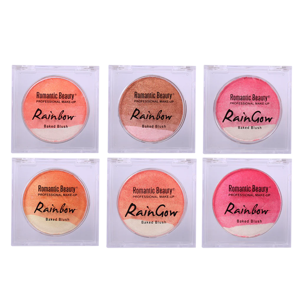 Romantic Beauty Rainbow Baked Blush