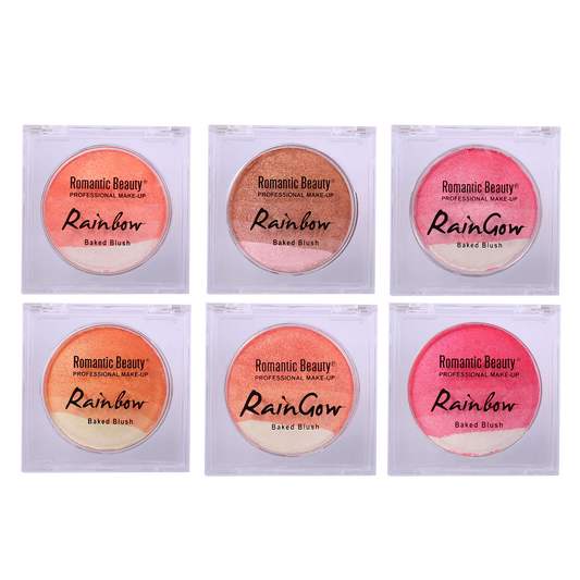 Romantic Beauty Rainbow Baked Blush