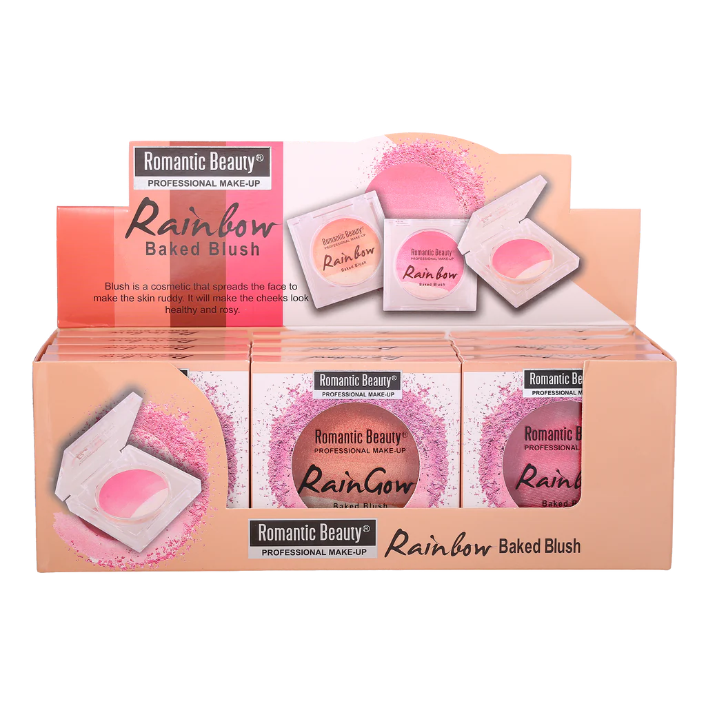 Romantic Beauty Rainbow Baked Blush