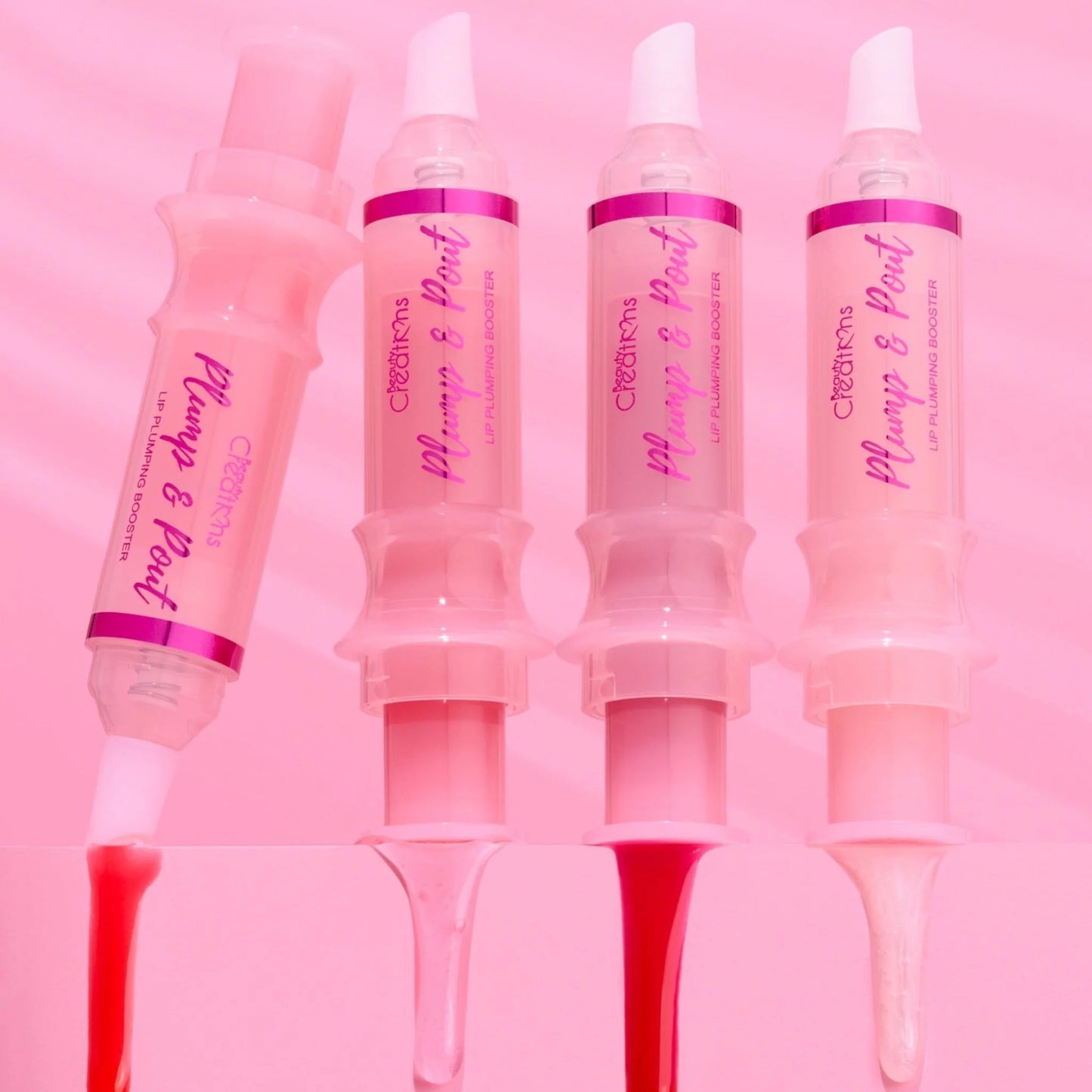 Beauty Creations Lip Syringe - PLUMP & POUT Sheer lip gloss